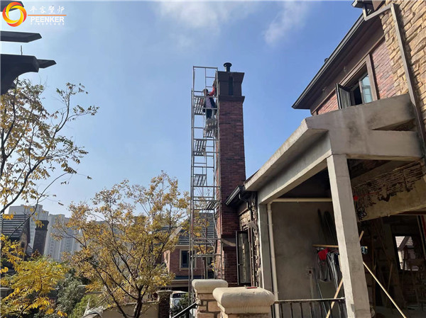 鎮(zhèn)江紫金七號(hào)別墅英國(guó)Northfire NF85壁爐安裝.jpg