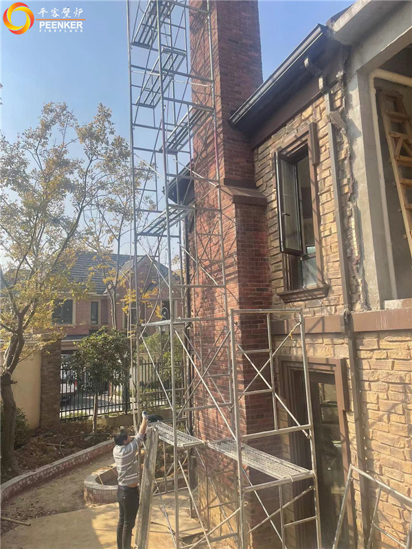 鎮(zhèn)江紫金七號(hào)別墅英國(guó)Northfire NF85壁爐安裝.jpg