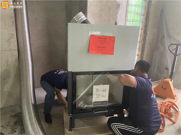 上海提香別墅丹麥morso S101-12嵌入式壁爐安裝.jpg