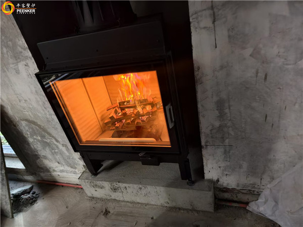 平客壁爐 | 上海海天花園別墅丹麥Morso嵌入壁爐S101-11安裝.jpg